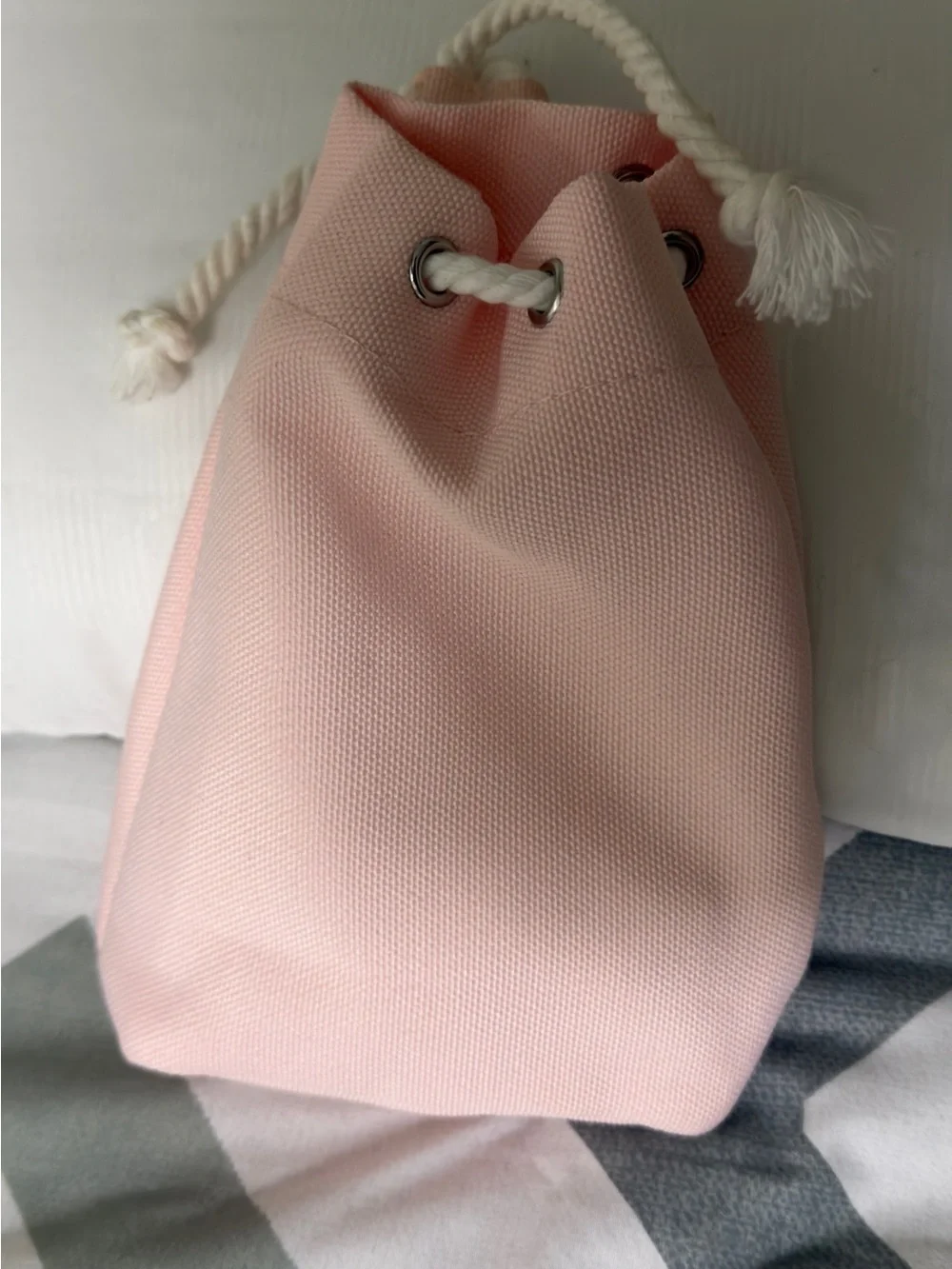 Dior CD Drawstring Cosmetic Bag Pouch